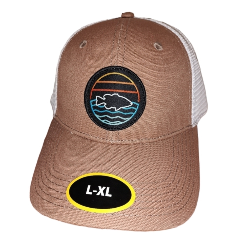 Men's Cap with fish